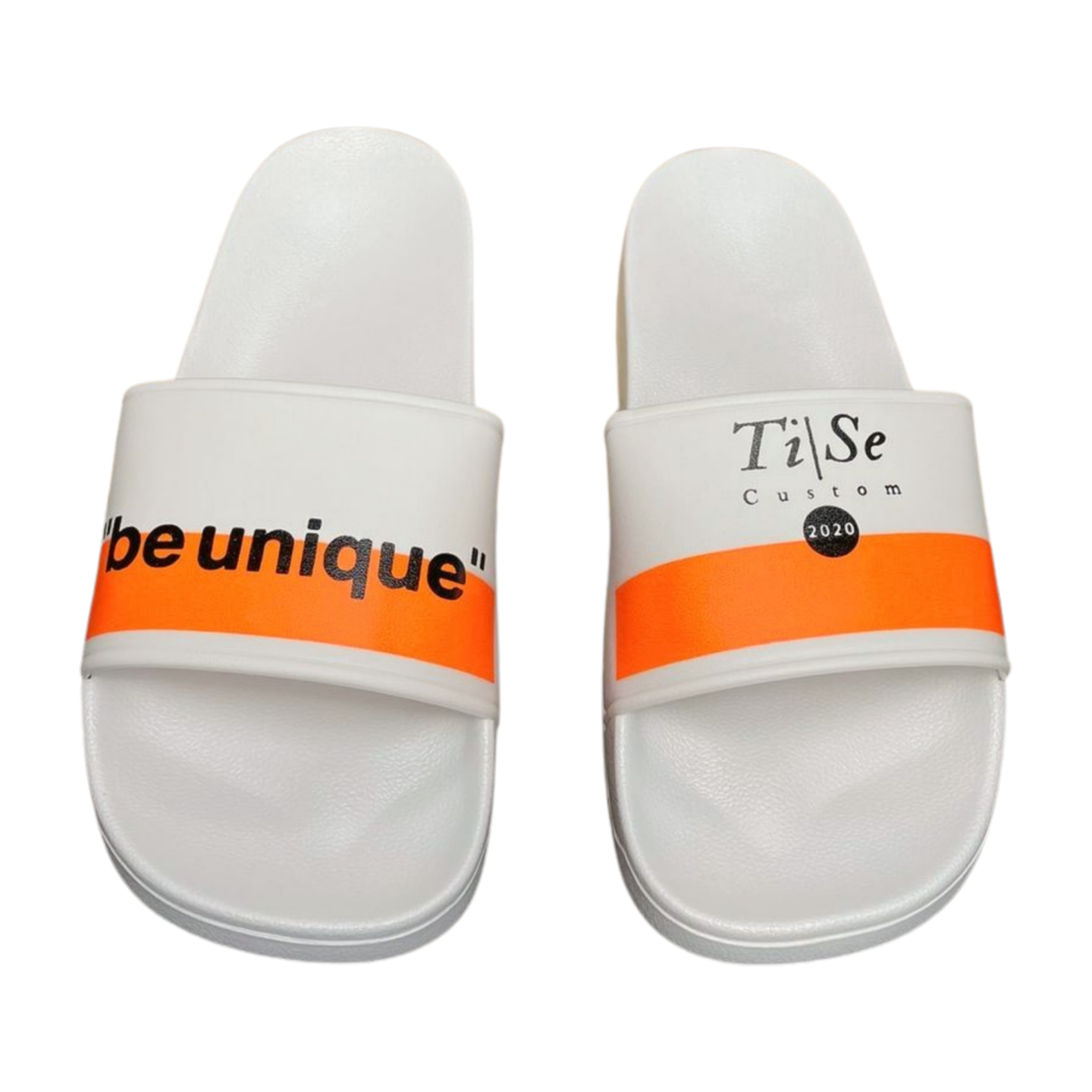 TiSe Badeschlappen "be unique" - unisex